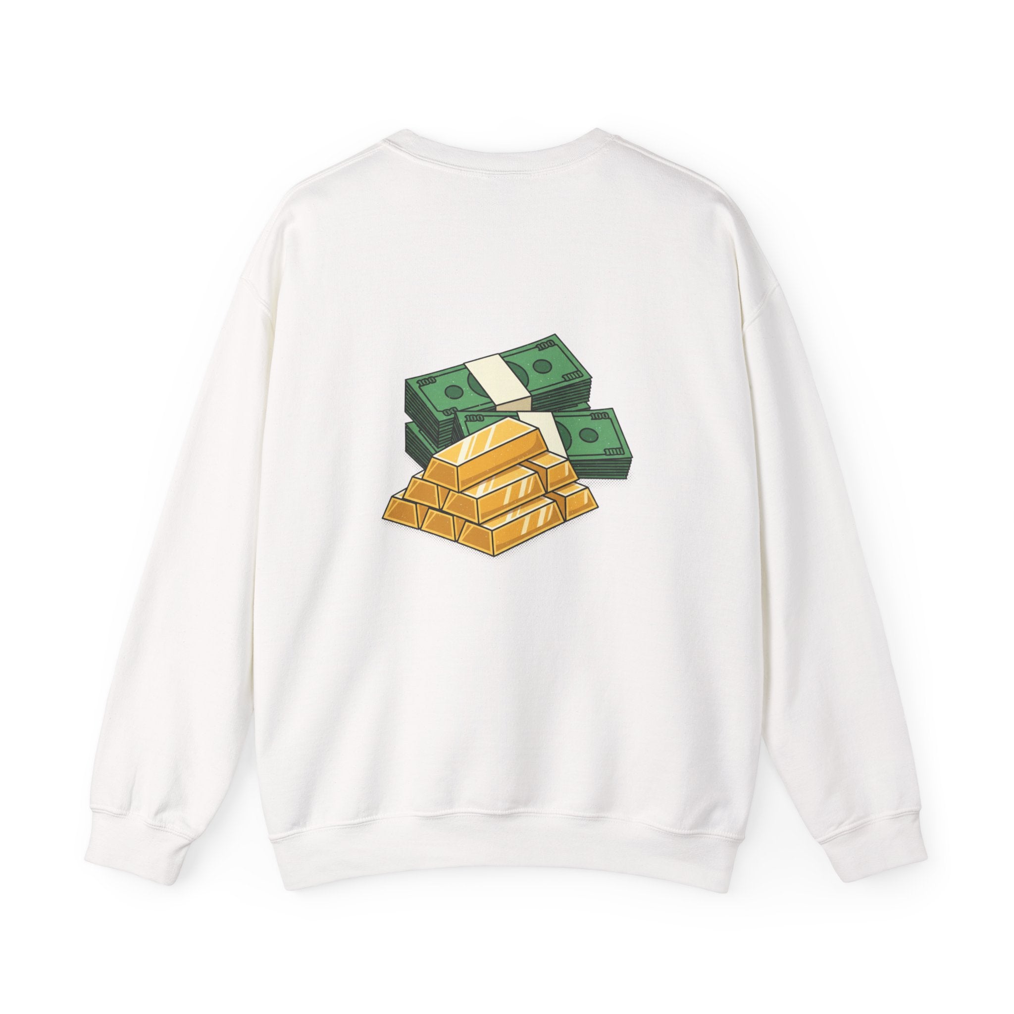 Money Talks Crewneck Sweatshirt — ‘Money Talks, BS Walks’ Graphic Sweatshirt