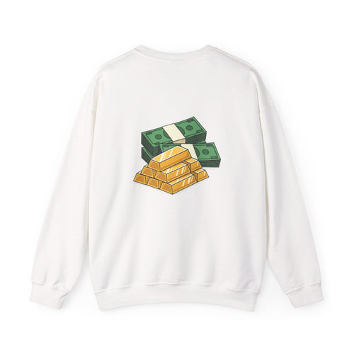 Money Talks Crewneck Sweatshirt — ‘Money Talks, BS Walks’ Graphic Sweatshirt