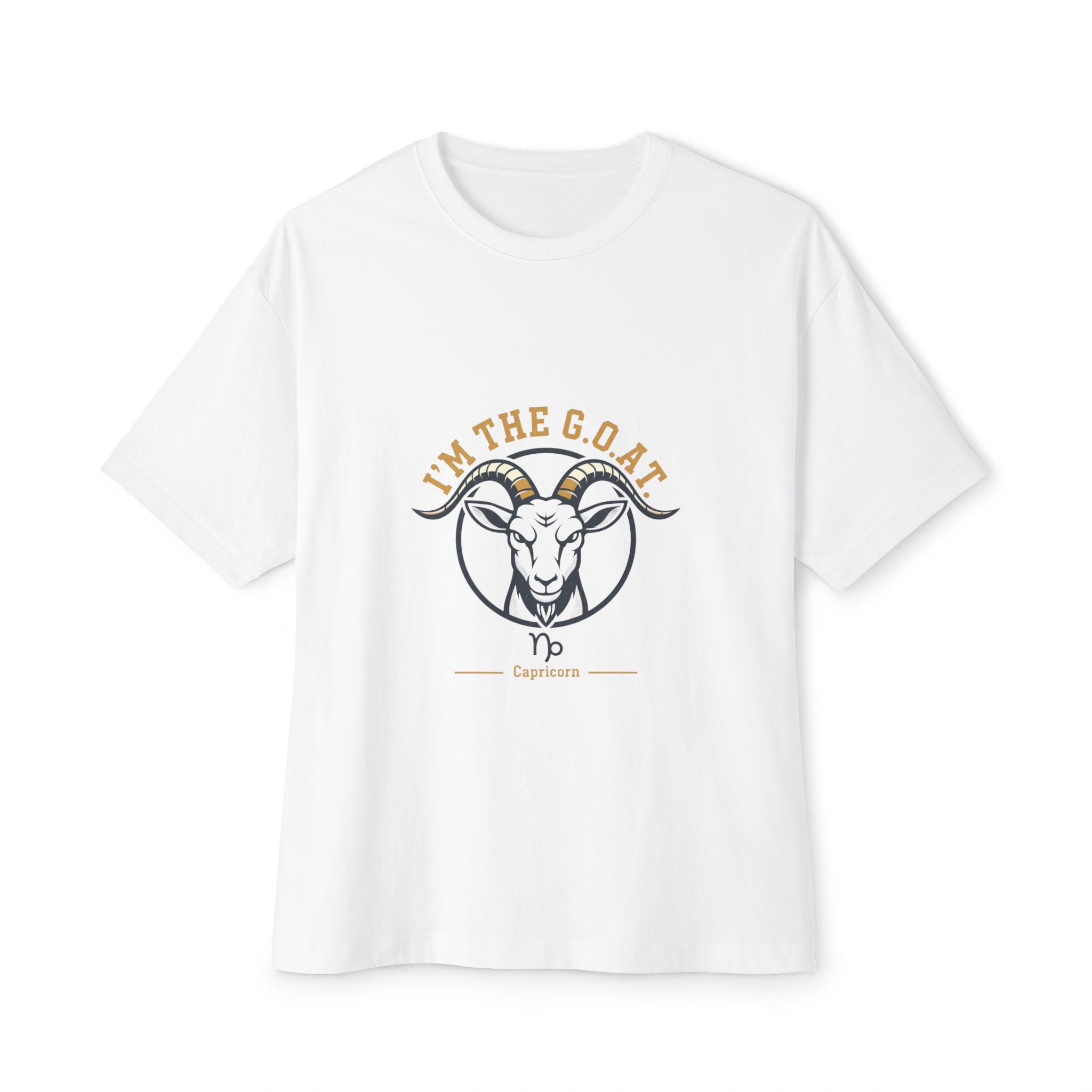 I’m The GOAT Graphic Tee — Zodiac Capricorn Goat Shirt